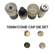 Load image into Gallery viewer, 15Mm & 17Mm Fashion Snap Die Set $7.50 - $29.99/Set 15 Mm For Dome Cap (4 Piece)