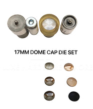 Load image into Gallery viewer, 15Mm & 17Mm Fashion Snap Die Set $7.50 - $29.99/Set 17 Mm For Dome Cap (4 Piece)