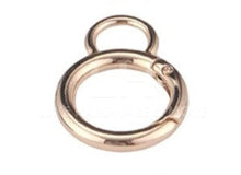 Load image into Gallery viewer, 16.5Mm/19Mm/24.5Mm( 8 Shape) Spring Gate Ring $6.00 - $8.00/ 10 Pieces 19 Mm Light Gold