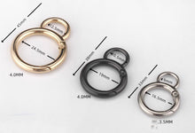 Load image into Gallery viewer, 16.5Mm/19Mm/24.5Mm( 8 Shape) Spring Gate Ring $6.00 - $8.00/ 10 Pieces