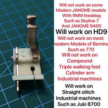 Load image into Gallery viewer, Presser Feet With Right & Left Guides/Stoppers $4.99/Each
