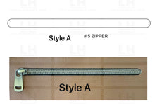Load image into Gallery viewer, OCTOBER - 7’’ - 9’’ LONG CUTOUT DIE FOR #5 ZIPPER TAPE $30.00 - $50.00/EACH WOOD BASE A - 7’’