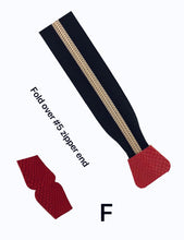 Load image into Gallery viewer, Fold Over Zipper End For #5 Tape Cutting Die $23.00 - $28.00/Each Wood Base F