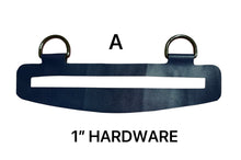 Load image into Gallery viewer, AUGUST PREORDER - 7" - 9" ZIPPER OVERLAY WITH 1 INCH STRAP COMBO CUTTING DIE FOR #5 ZIPPER TAPE $52.00 - $74.00/EACH