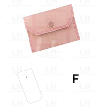 Load image into Gallery viewer, AUGUST PREORDER - ACCORDION WALLET CUTTING DIE FOR LUXE HARDWARE ACCORDION WALLET PATTERNS $48.00 -$70/EACH