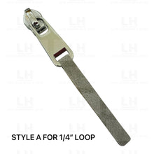 Load image into Gallery viewer, AUGUST PREORDER - 4.5" LONG ZIPPER PULL EXTENSION CUTTING DIE $20.00- $25.00/EACH