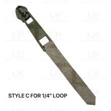 Load image into Gallery viewer, AUGUST PREORDER - 4.5" LONG ZIPPER PULL EXTENSION CUTTING DIE $20.00- $25.00/EACH
