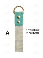 Load image into Gallery viewer, MAY PREORDER - CUTTING DIE FOR 1’’ WEBBING & 1’’ HARDWARE $28.00 - 35.00/EACH WOOD BASE/A - FOR 1’’ HARDWARE