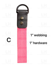 Load image into Gallery viewer, MAY PREORDER - CUTTING DIE FOR 1’’ WEBBING & 1’’ HARDWARE $28.00 - 35.00/EACH WOOD BASE/C - FOR 1’’ HARDWARE