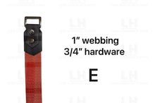 Load image into Gallery viewer, MAY PREORDER - CUTTING DIE FOR 1’’ WEBBING & 3/4’’ HARDWARE $28.00 - 35.00/EACH WOOD BASE/E - FOR 1’’ HARDWARE