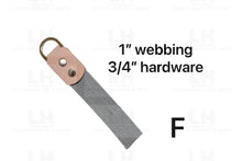 Load image into Gallery viewer, MAY PREORDER - CUTTING DIE FOR 1’’ WEBBING & 3/4’’ HARDWARE $28.00 - 35.00/EACH WOOD BASE/F - FOR 1’’ HARDWARE