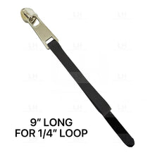 Load image into Gallery viewer, JULY PREORDER - 9’’ LONG ZIPPER PULL EXTENSION CUTTING DIE $25.00- $30.00/EACH - WOOD BASE 9’’ LONG - FOR 1/4’’ WIDE