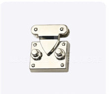 Load image into Gallery viewer, Rectangle Push Lock $3.50/ 1 Silver