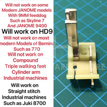 Load image into Gallery viewer, Presser Feet With Right & Left Guides/Stoppers $4.99/Each