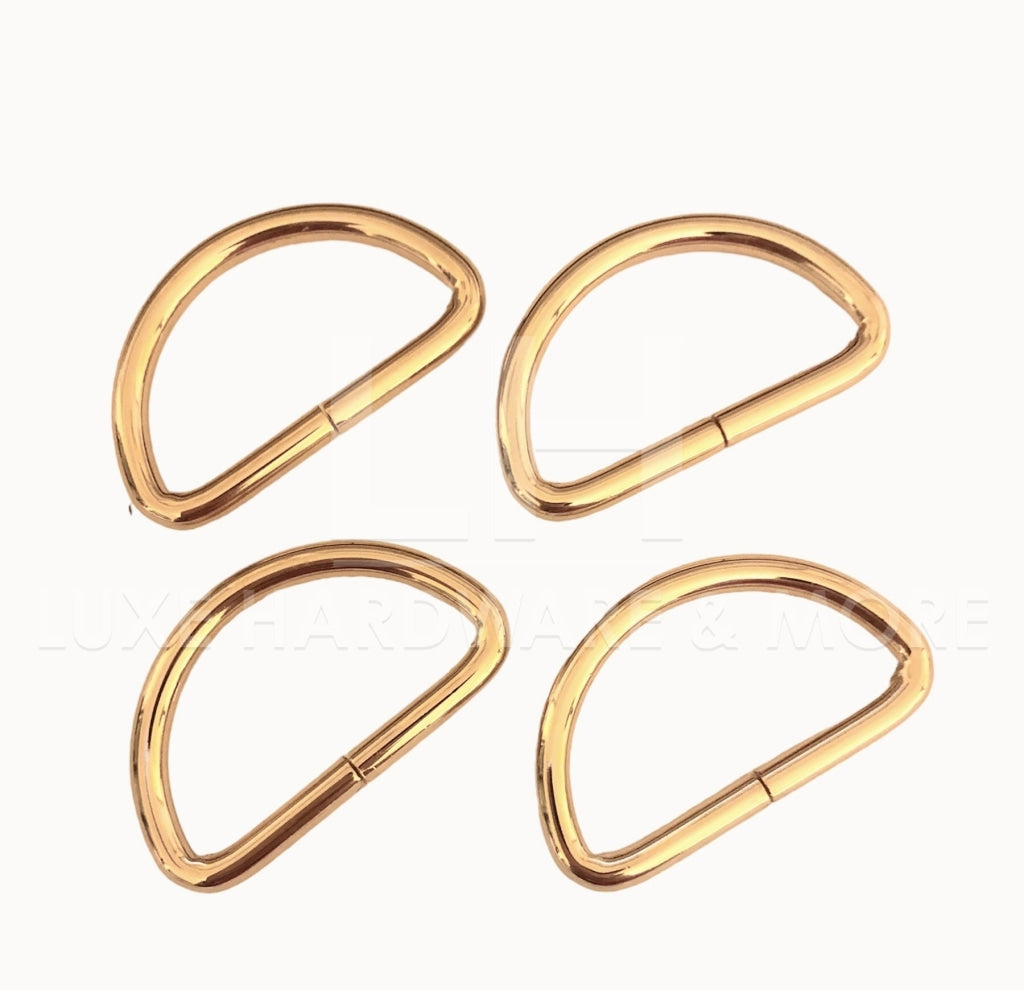 1.5 D Ring In 3 Colors $0.80/Each Light Goldgold