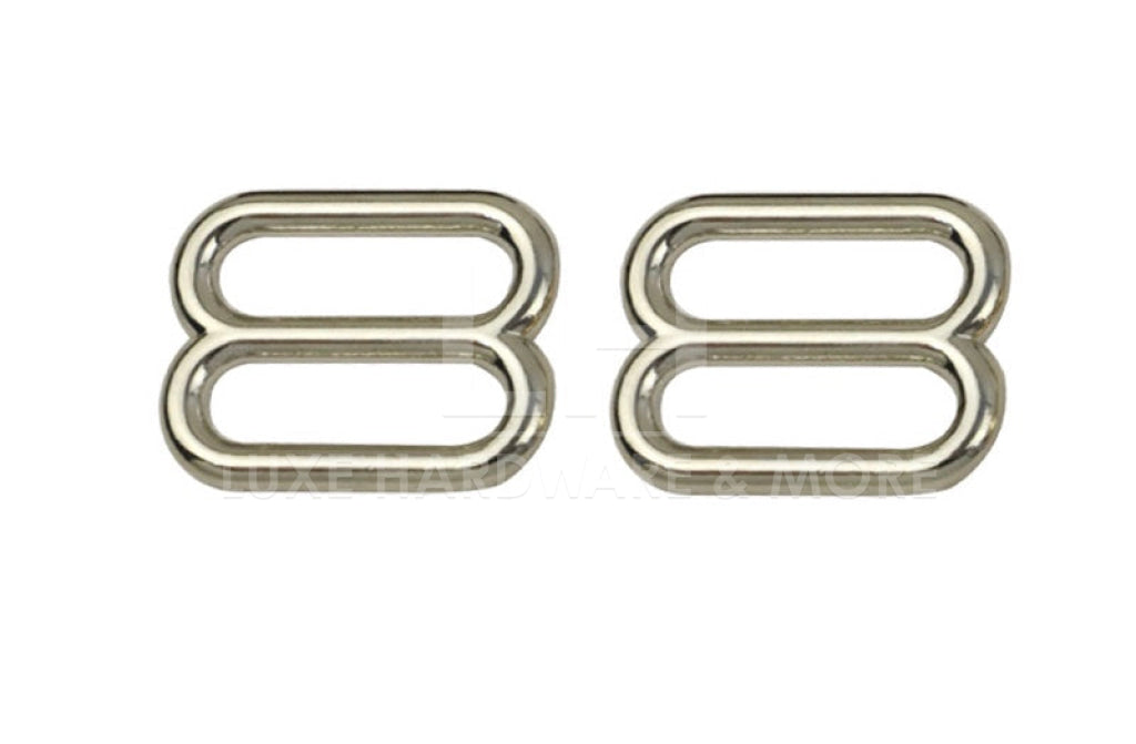 1 Inch Seamless Slider $6.50/5 Pieces (Made From Zinc Alloy) Silver - Made Alloy