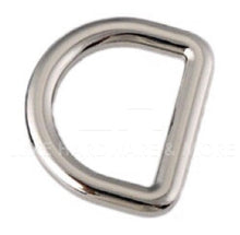 Load image into Gallery viewer, 14.8 Mm/19 Mm Seamless D Ring $6.50 - $8.00/ 10 Pieces 19 Silver
