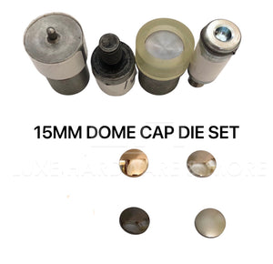 15Mm & 17Mm Fashion Snap Die Set $7.50 - $29.99/Set 15 Mm For Dome Cap (4 Piece)