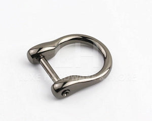 15Mm Inner Measurement Horse D Ring $1.20/1 Piece Gunmetal