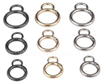 Load image into Gallery viewer, 16.5Mm/19Mm/24.5Mm( 8 Shape) Spring Gate Ring $6.00 - $8.00/ 10 Pieces
