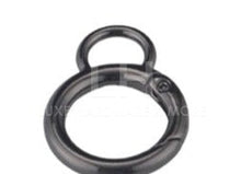 Load image into Gallery viewer, 16.5Mm/19Mm/24.5Mm( 8 Shape) Spring Gate Ring $6.00 - $8.00/ 10 Pieces 16.5 Mm Gunmetal
