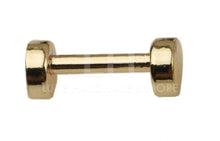 Load image into Gallery viewer, 16Mm Bridge $9.00/10 Pieces Light Gold

