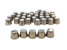 Load image into Gallery viewer, 16MM BUCKET PURSE FEET $10.00/10 PIECES SILVER
