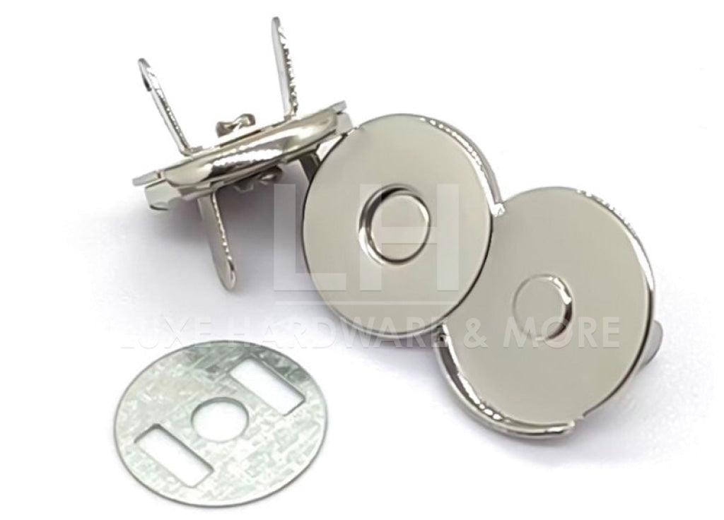18Mm Ultra Thin Magnetic Snap With ’Partial Cover’ $6.50/10 Sets