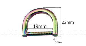 19Mm Flat Finish Rainbow Lobster $1.20/Each (Made From Zinc Alloy)