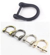 Load image into Gallery viewer, 19Mm Inner Measurement Horse D Ring $1.60/1 Piece

