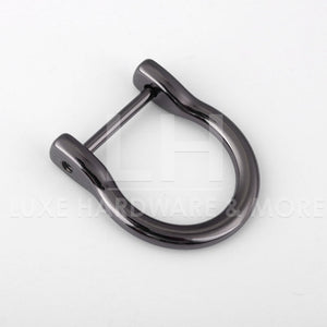 19Mm Inner Measurement Horse D Ring $1.60/1 Piece Gunmetal