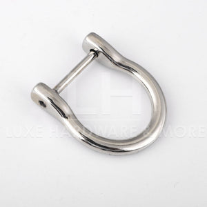19Mm Inner Measurement Horse D Ring $1.60/1 Piece Silver