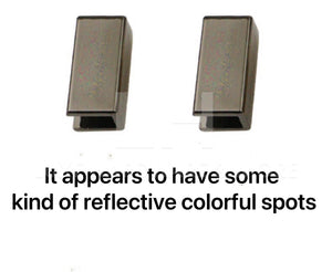 19Mm Strap End $8.00/10 Pieces Gunmetal