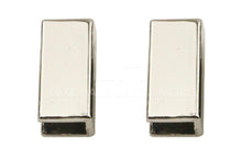 Load image into Gallery viewer, 19Mm Strap End $8.00/10 Pieces Silver
