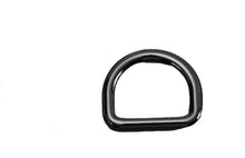 Load image into Gallery viewer, 16 Mm Seamless D Ring $5.00/10 Pieces Gunmetal
