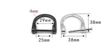 Load image into Gallery viewer, 25Mm Inner Measurement D Ring $15.56/10 Pieces
