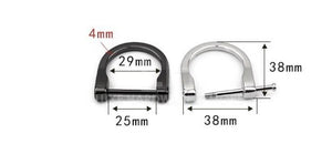 25Mm Inner Measurement D Ring $15.56/10 Pieces