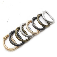 Load image into Gallery viewer, 32Mm Inner Measurement Snake D Ring $2.00/each
