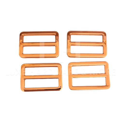 32Mm (1.25) Flat Finish Rose Gold Slider $1.30/Each