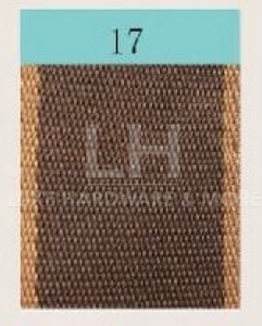 38 Mm (1.5 Inch) Webbing $12.00 - $15.00 /10 Yards #17 Brown Color $12.00/10 1.3 Thick