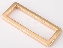 Load image into Gallery viewer, 38 Mm Seamless Rectangle Ring $10.00/10 Pieces (Made From Zinc Alloy)
