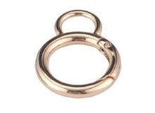 Load image into Gallery viewer, 16.5Mm/19Mm/24.5Mm( 8 Shape) Spring Gate Ring $6.00 - $8.00/ 10 Pieces 19 Mm Light Gold
