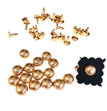 Load image into Gallery viewer, 12MM TEXTURED DOME RIVET $19.99/BAG OF 250

