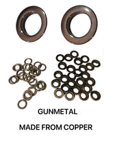 Load image into Gallery viewer, Flat Cap 10Mm Grommet Made From Brass $15/50 Pieces

