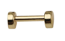 Load image into Gallery viewer, 16Mm Bridge $9.00/10 Pieces Light Gold
