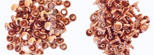 Load image into Gallery viewer, 6Mm Rivets With 6 Mm Long Post $19. 99/Bag Of 500 Sets Rose Gold $19.99/Bag
