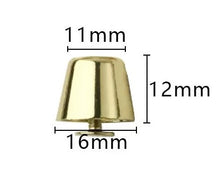 Load image into Gallery viewer, NOVEMBER PREORER - 16MM BUCKET PURSE FEET $10.00/10 PIECES

