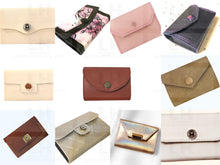 Load image into Gallery viewer, Accordion Wallet Cutting Die For Luxe Hardware Patterns $40.00/Each
