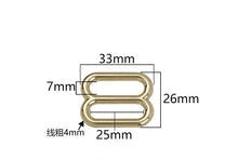 Load image into Gallery viewer, 1 Inch Seamless Slider $6.50/5 Pieces (Made From Zinc Alloy)
