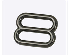 Load image into Gallery viewer, 1 Inch Seamless Slider $6.50/5 Pieces (Made From Zinc Alloy) Gunmetal - Made Alloy
